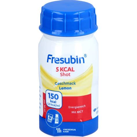 Fresubin 5 Kcal Shot Lemon Lösung 24x120 Ml Eumed