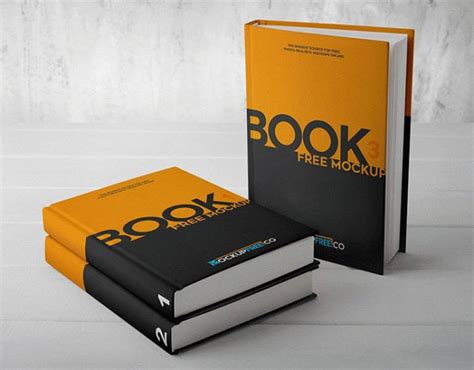 Free Hard Cover Book Mockups Mockuptree