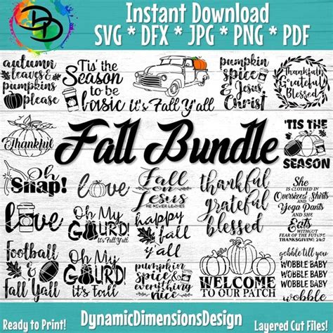 Fall Shirt Svg Bundle Fall Svg Bundle Fall Svg Fall Svg - Etsy