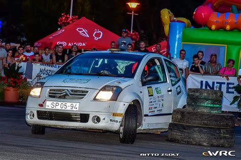 Vitek Viktor Holecz L Szl Citro N C R Max M Log Salg Rallye