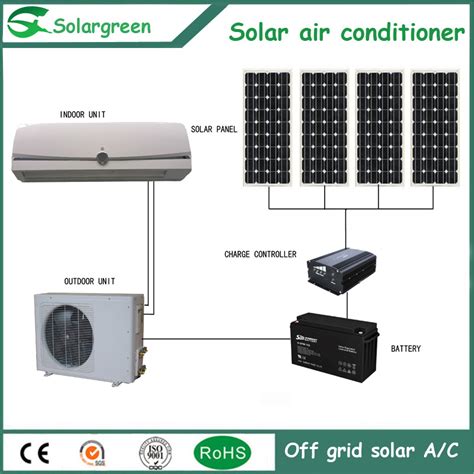 24000btu Ce 48v Dc Split Wall Mounted Solar Air Conditioner Solar Air