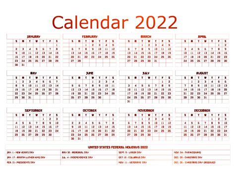 Kcs Calendar 2022 Printable Word Searches