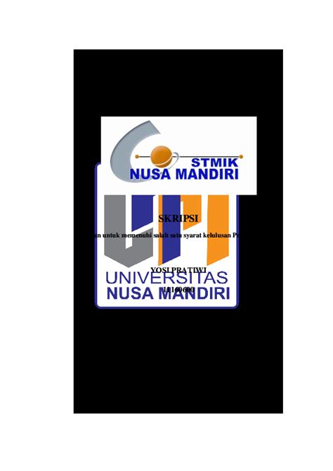 Repository Universitas Nusamandiri