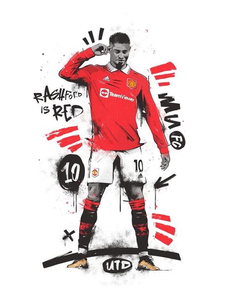 Pin Di Marcus Rashford 10🏴󠁧󠁢󠁥󠁮󠁧󠁿 Sepak Bola Pemain Nba Gambar