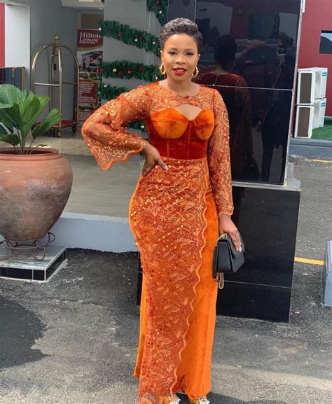 Eye Popping Lace Corset Styles For Aso Ebi And Owambe Parties