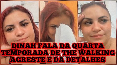 Dinah Fala Da Quarta Temporada De The Walking Agreste E Da Detalhes