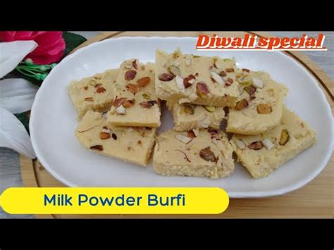 Milk Powder Burfi Minute Instant Barfi Milk Powder Barfi Recipe