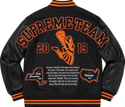 Supreme Team Varsity Jacket