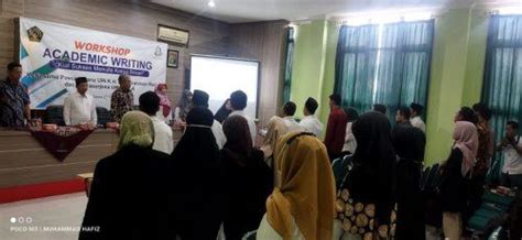 Pascasarjana Uin K H Abdurahman Wahid Pekalongan Gelar Workshop Academic Writing Pascasarjana