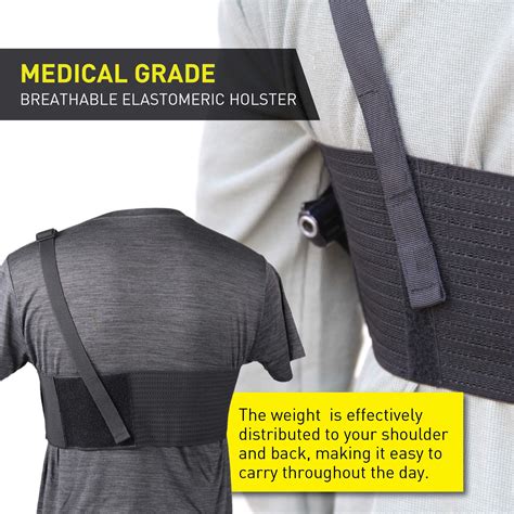 Buy Stinger Premium Ultra Breathable Chest Gun Holster Universal