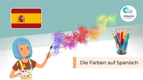 Farben Spanisch Vokabelliste Beispiels Tze Bungen