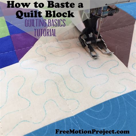 The Free Motion Quilting Project Quilting Basics 5 How To Baste Your