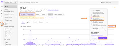 Export Guide: Total Number of Incoming, Outgoing and Missed calls