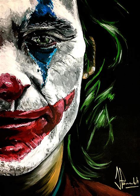 The Joker Painting By Jan Poncelet Pixels