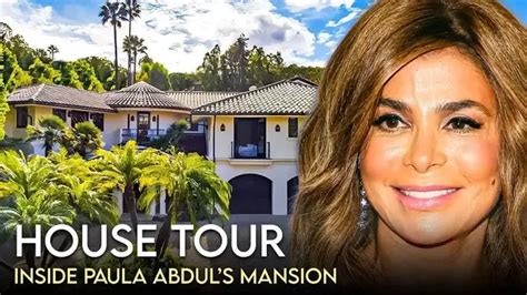 Paula Abdul House Tour 7 Million Sherman Oaks Mansion More