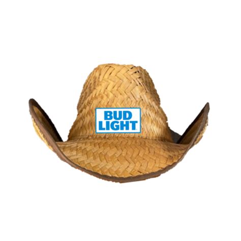 Bud Light Straw Cowboy Hat - The Beer Gear Store