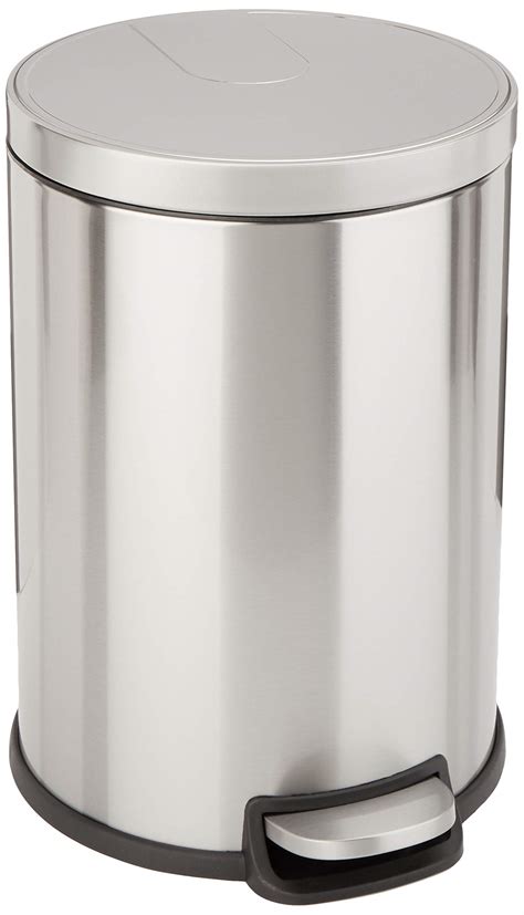 Buy Amazon Basics 20 Liter 5 3 Gallon Round Soft Close Trash Can With