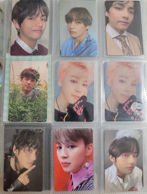 Wts Lfb Bts Photocards Pcs Jimin Jungkook Taehyung Jin Yoongi Suga