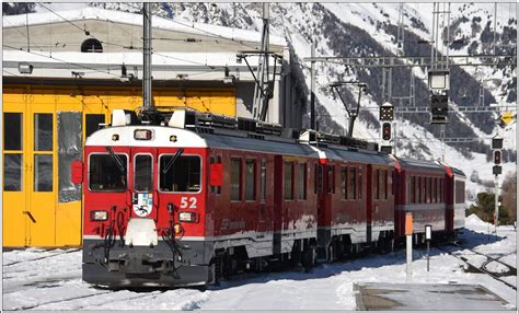 RhB Bernina Express C 474 Von Tirano Nach St Moritz Chur Am 29 08