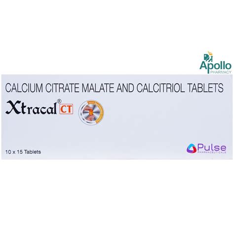 Xtracal Ct Tablet S Price Uses Side Effects Composition Apollo