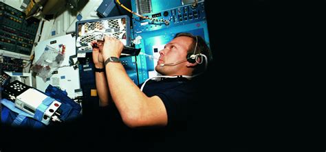 ESA ESA Astronaut Hans Schlegel During The Spacelab D 2 Mission