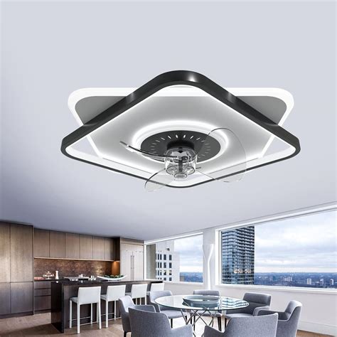 Amazon.com: FRIXCHUR Low Profile Ceiling Fans with Lights and Remote