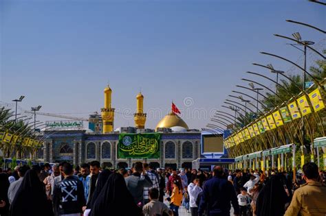 Karbala Iraq February 04 2023 Photo Of The Holy Shrine Of Imam