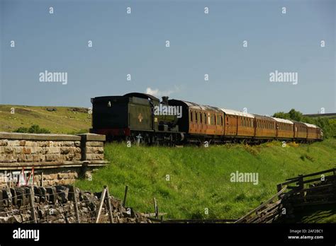 North Yorkshire Moors Railway Stock Photo - Alamy