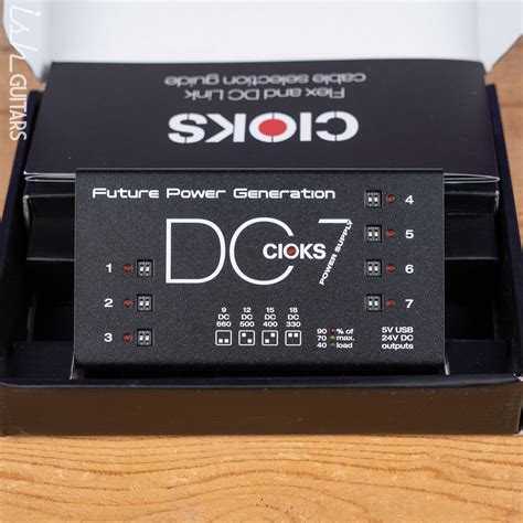 Cioks Dc7 Guitar Pedal Power Supply Ish Guitars