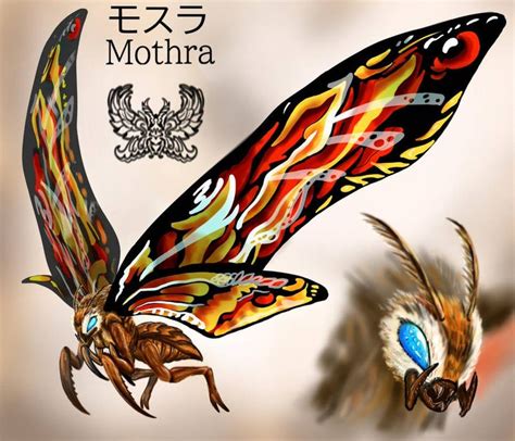 Mothra Mosura 2019 By Misssaber444 On Deviantart Kaiju Art Kaiju