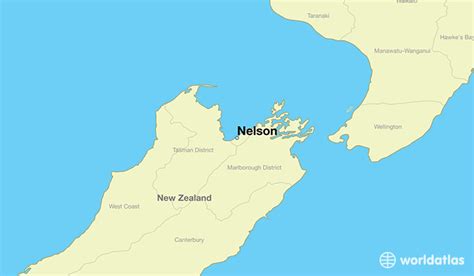 Where Is Nelson New Zealand Nelson Nelson Map