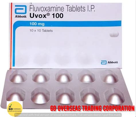 Fluvoxamine 100 Mg 10 Tablets In 1 Strip Non Prescription At Rs 100