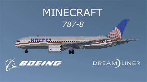 Boeing 787 8 [airline Liveries] Minecraft Map