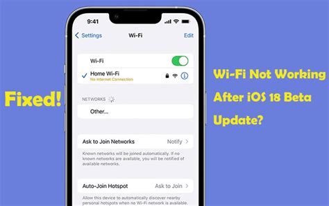 Wi Fi Not Working After The Ios Update Fixed