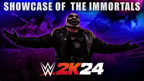 SHOWCASE OF THE IMMORTALS Trailer Review WWE2K24 YouTube