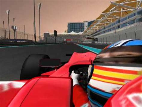 Rfactor Fernando Alonso Onboard Yas Marina Youtube