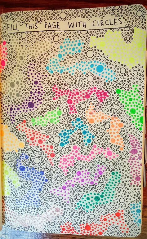 Page Full Of Circles