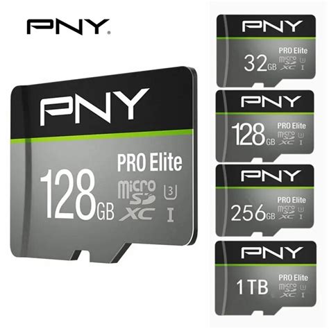 Cart O De Mem Ria PNY Mini Cart O SD 128GB 256GB 512GB 1TB Classe 10