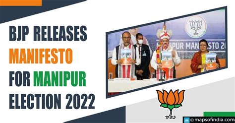 Bjp Releases Manifesto For Manipur Election 2022 Elections