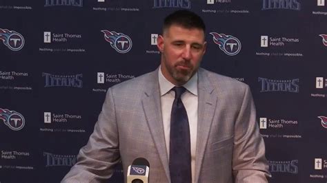 Press Conference Titans Introduce New Head Coach Mike Vrabel Youtube