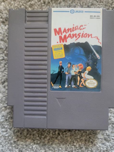 Maniac Mansion Item Only Nes