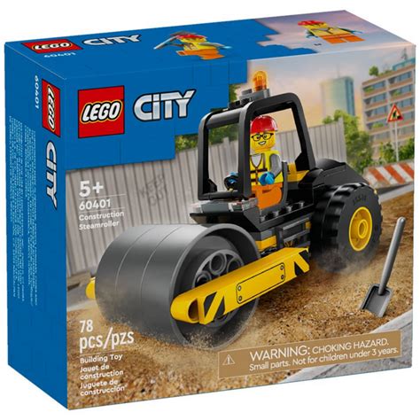 CONSTRUCTION STEAMROLLER - THE TOY STORE