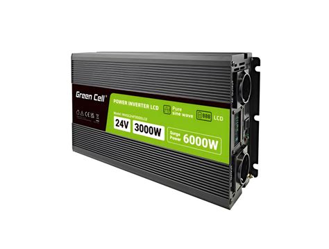 Przetwornica Napi Cia Green Cell Powerinverter Lcd V W W