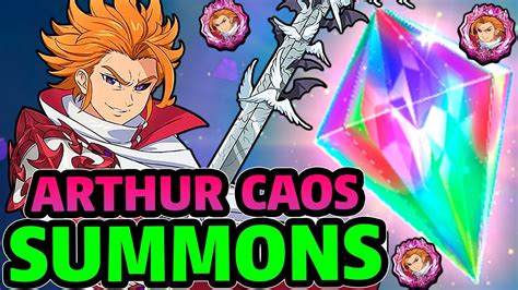 MAIS DE 1000 DIAMANTES SUMMONS ATRÁS DO FESTIVAL ARTHUR DO CAOS The