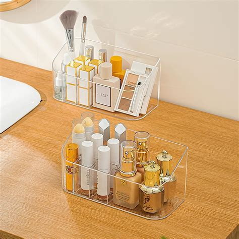 Sunficon Pack Makeup Organiser Tray Holder Cosmetic Display Case