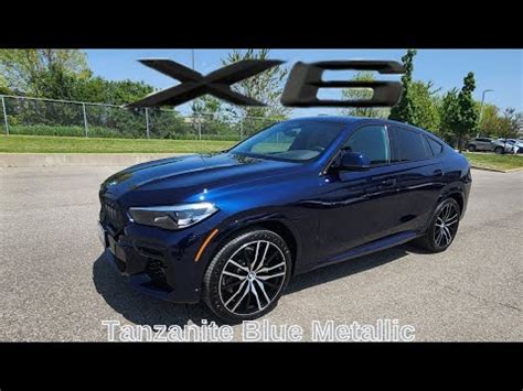 NEW ARRIVAL 2023 BMW X6 XDrive40i Tanzanite Blue Metallic YouTube