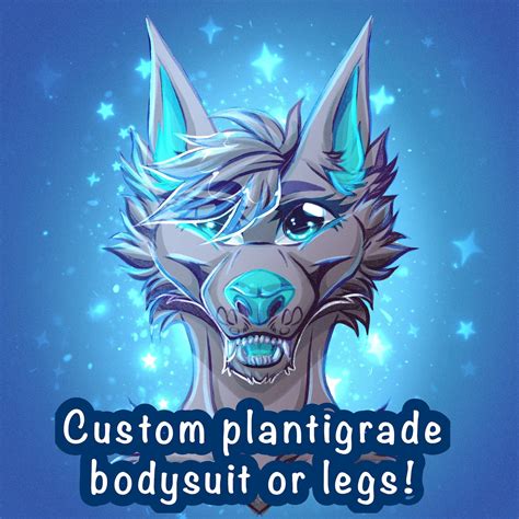 Custom Fursuit Plantigrade Bodysuit Or Legs Etsy