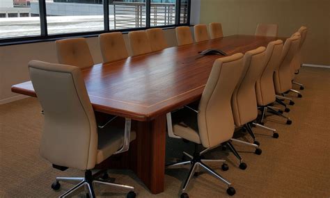 Sapele Conference Room Table Specialty Woods