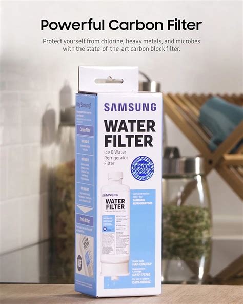 Filtro De Agua Para Refrigerador Samsung Original DA97 17376B Paquete De 1