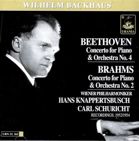 Club CD: BEETHOVEN - Concerto For Piano & Orchestra No. 4 & Concerto ...